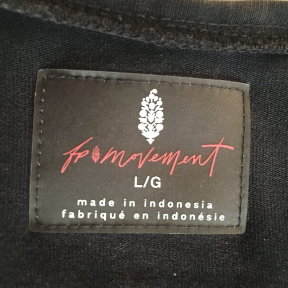 FREE PEOPLE HOT SHOT ONESIE // WASHED BLACK // LARGE - Picture 9 of 16